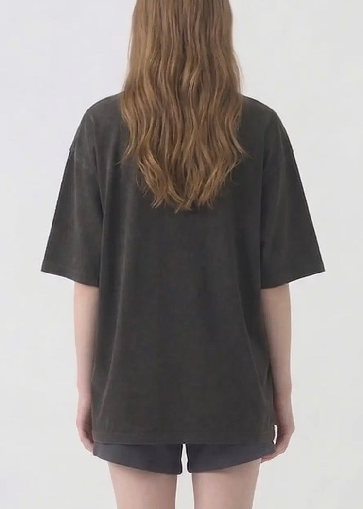 Washed Soft Cotton Oversized T-Shirt