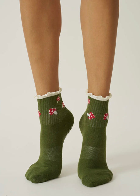 Mushroom Grip Socks