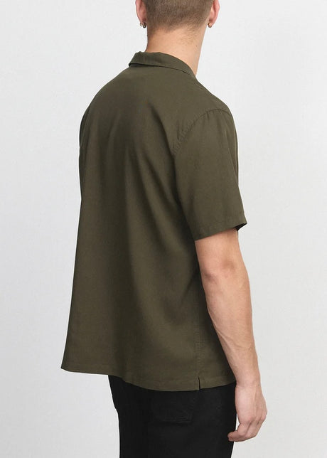 The Eco Dye Camp Collar Shirt