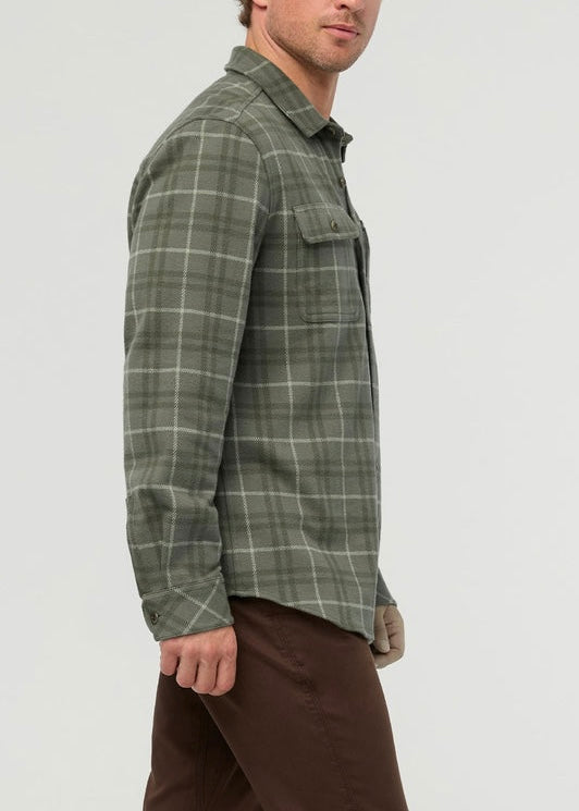 Performance Flannel Overshirt