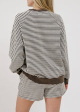 Mini Stripe Classic Crew