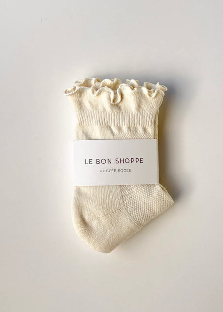Ruffled Hugger Crew Socks