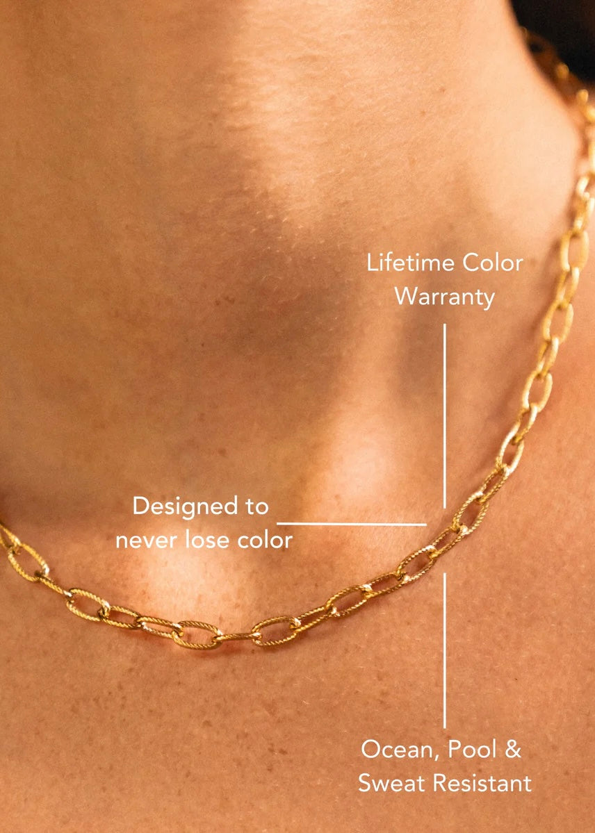 Paperclip Toggle Choker