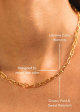 Paperclip Toggle Choker