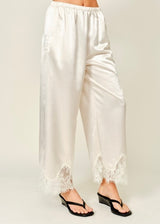 Bella Satin Lace Pants