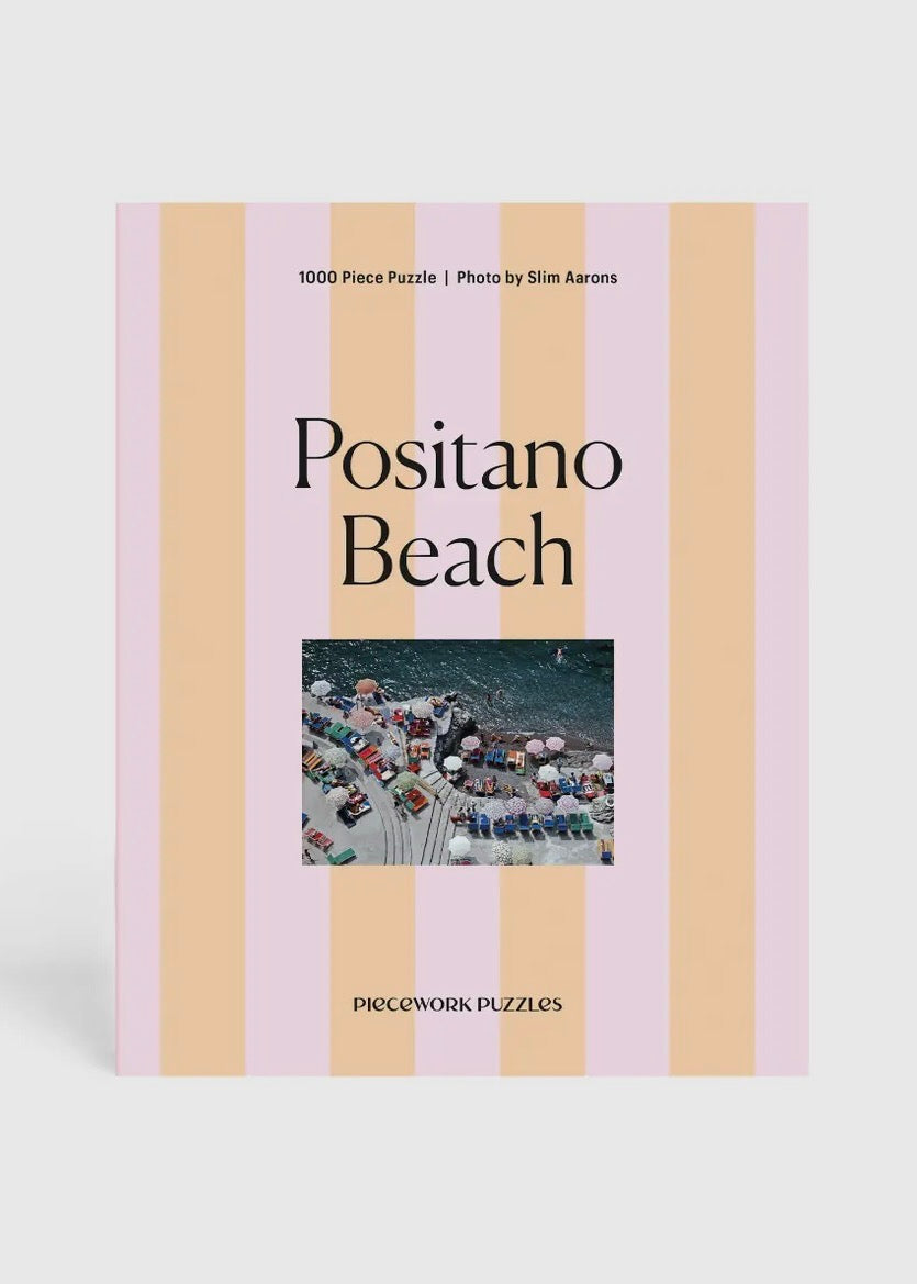Positano Beach - Slim Aarons Collab - 1000 Pieces Puzzle