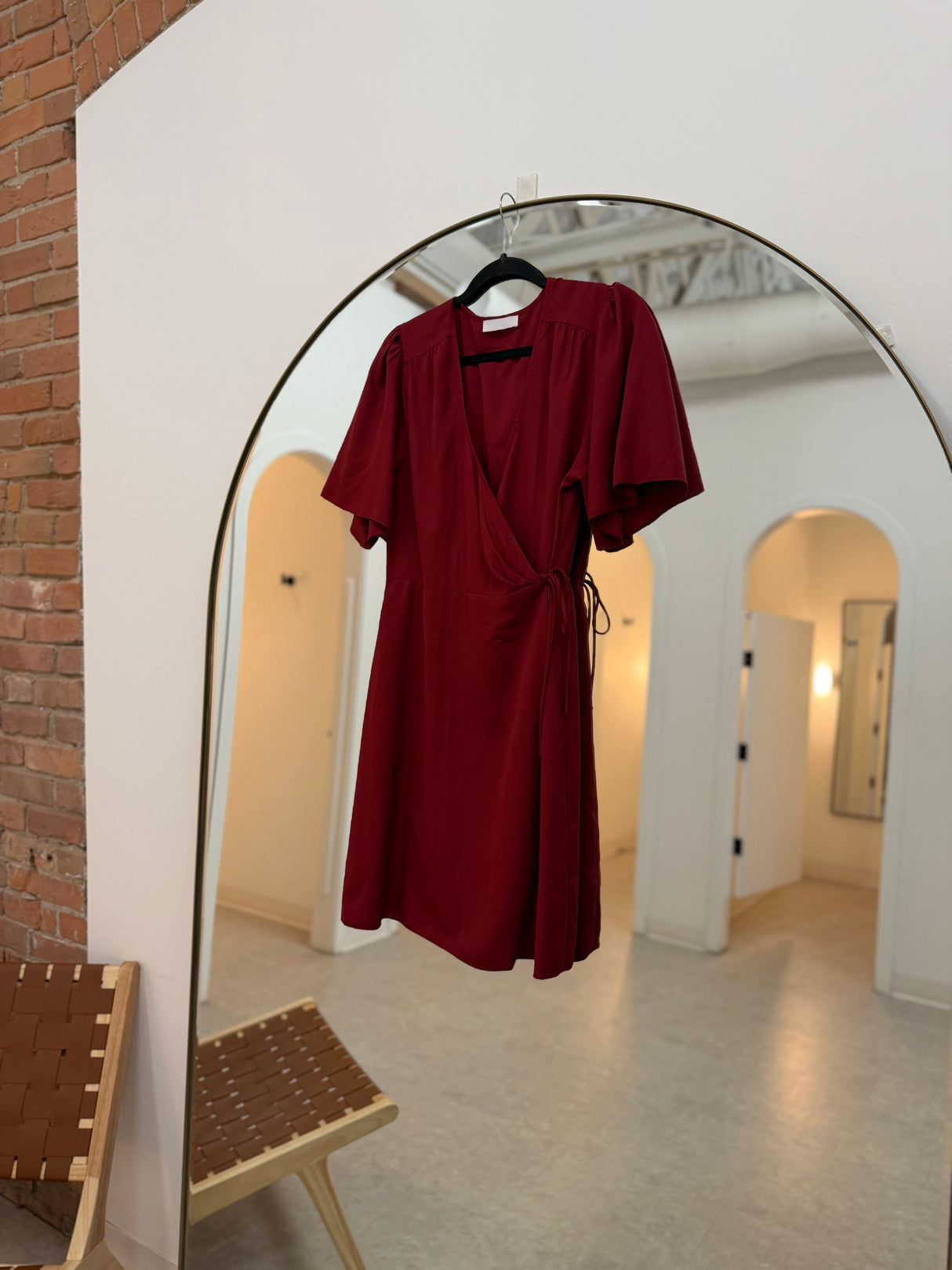 Oak & Fort Wrap Dress