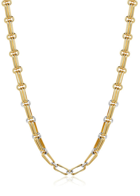 Dalia Two-Tone Chain Necklace