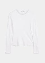 The Long Sleeve Pointelle Top