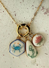 Paperclip Chain with Charm Holder