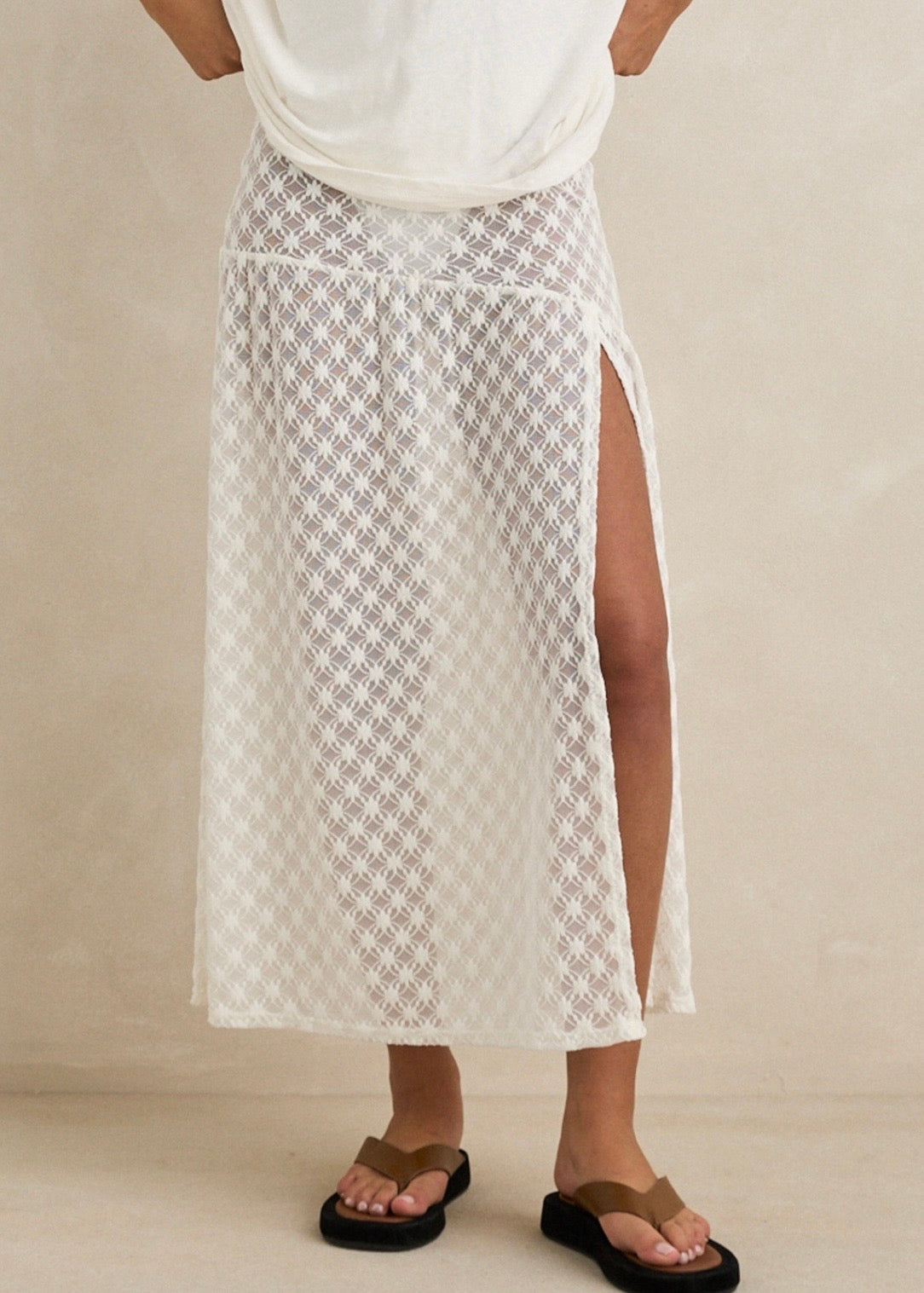 Gigi Lace Maxi Skirt