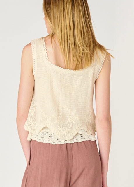 Layered Lace Tank