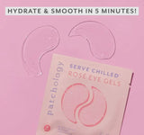 Under Eye Serve Chilled Rosé Hydrating Eye Mask Gels