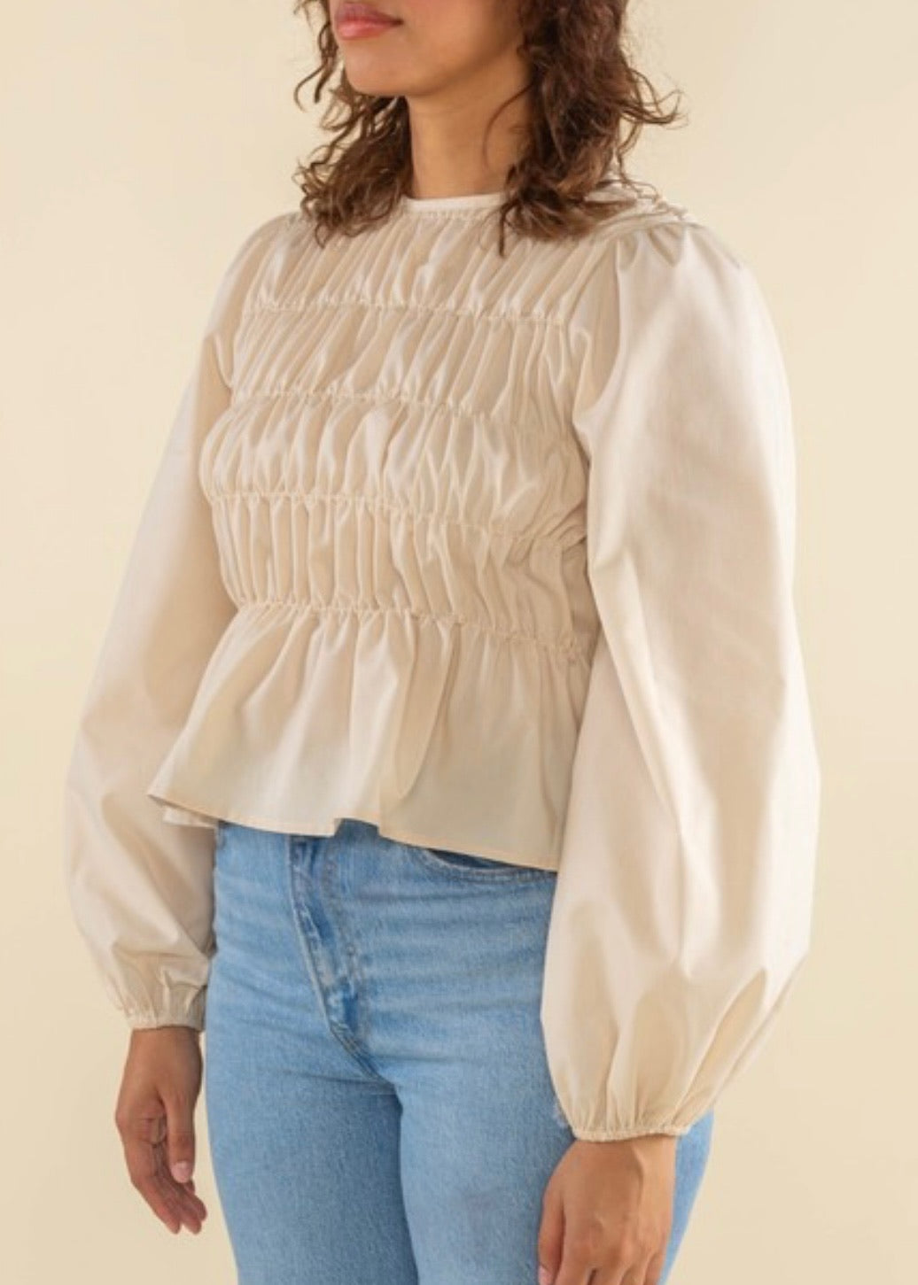 Madrid Bubble Sleeve Top