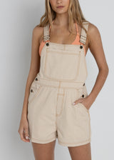 Willa Stripe Short Overall