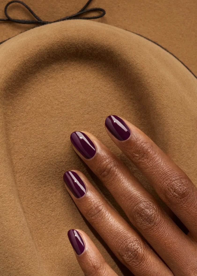 Green Flash™ Eggplant Nail Polish