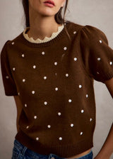 Peggy Polka Dot Sweater