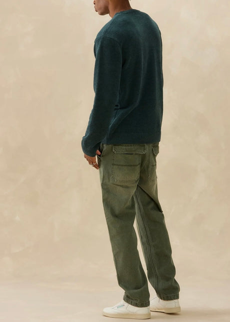 Textured Knit Crew