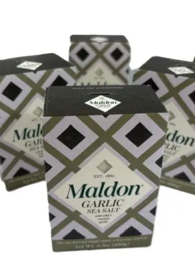 Maldon Garlic Sea Salt 3.5 oz