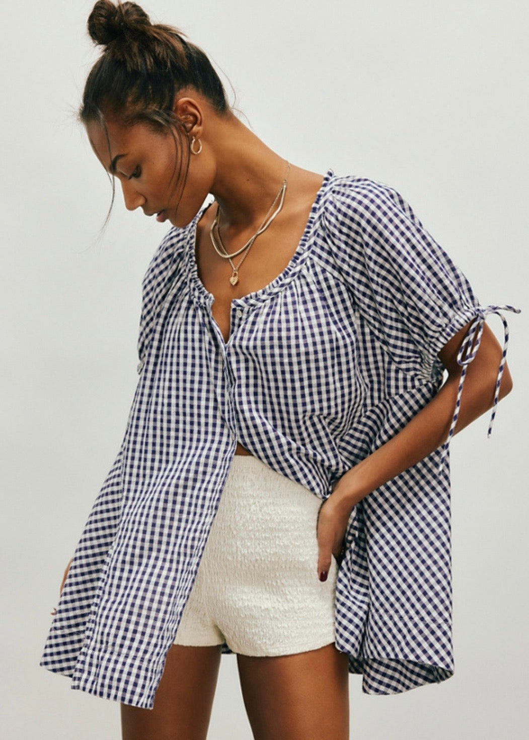 Farley Gingham Tunic