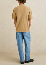 Textured Knit SS Shirt