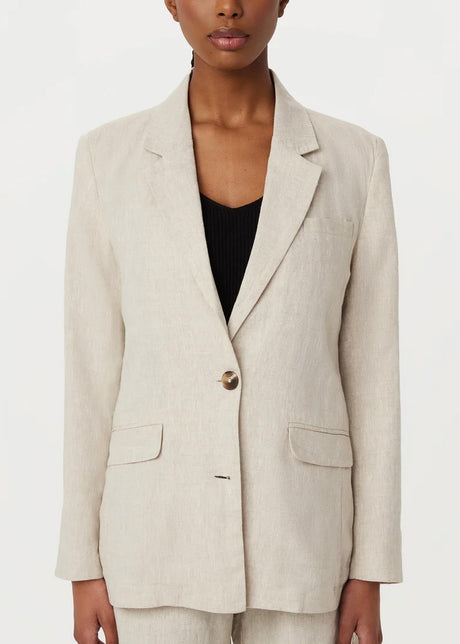 The Relaxed Linen Blazer