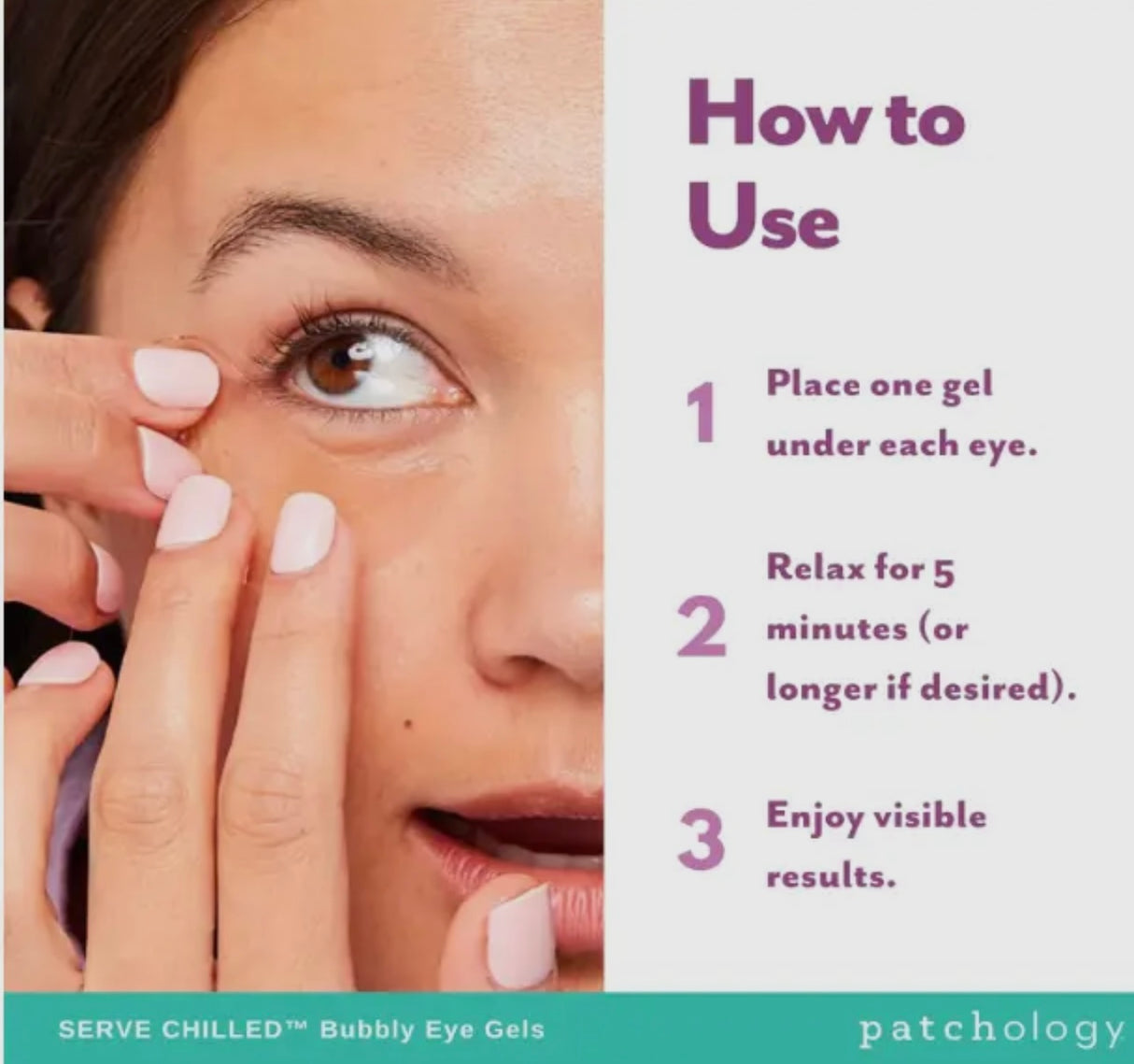 Under Eye Bubbly Eye Gels Patches with Niacinamide