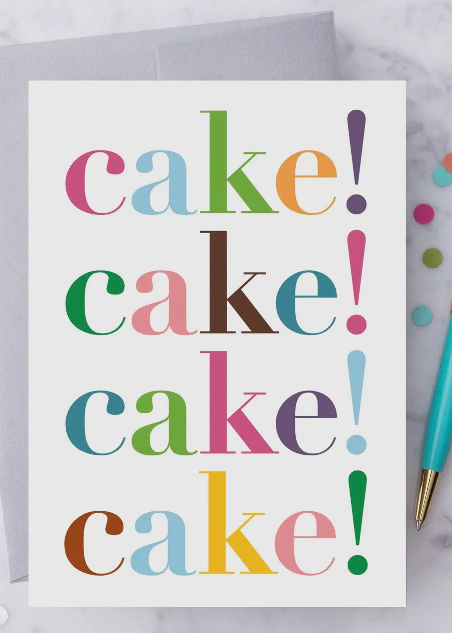 Cake! Cake! Cake! Card
