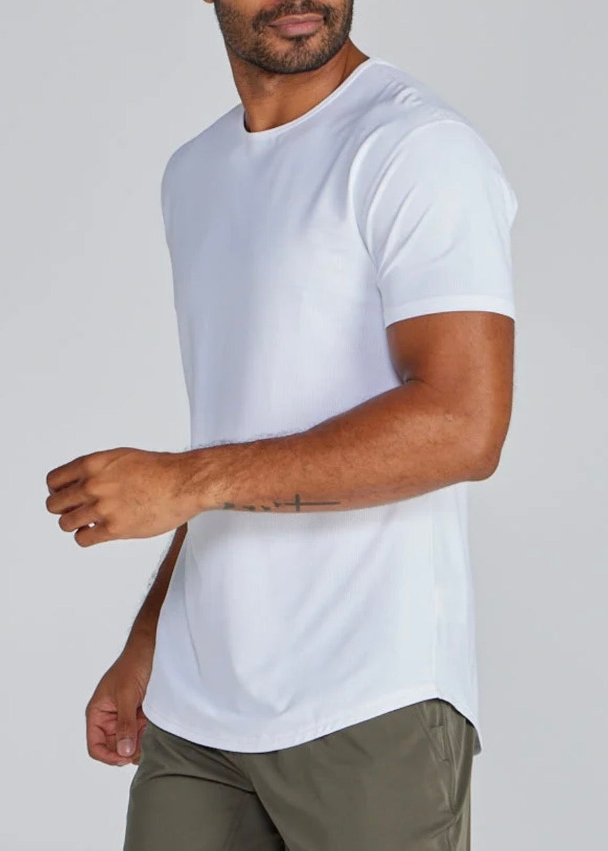 Pulse Short Sleeve Drop Cut Tee