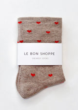 Heart Sneaker Socks