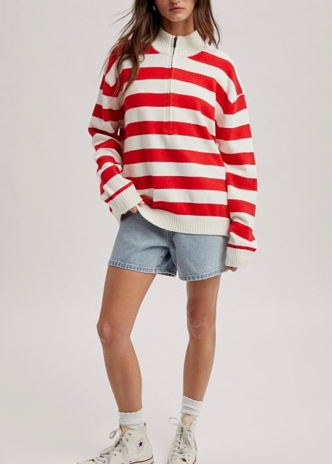 Jolan Quarter Zip Sweater