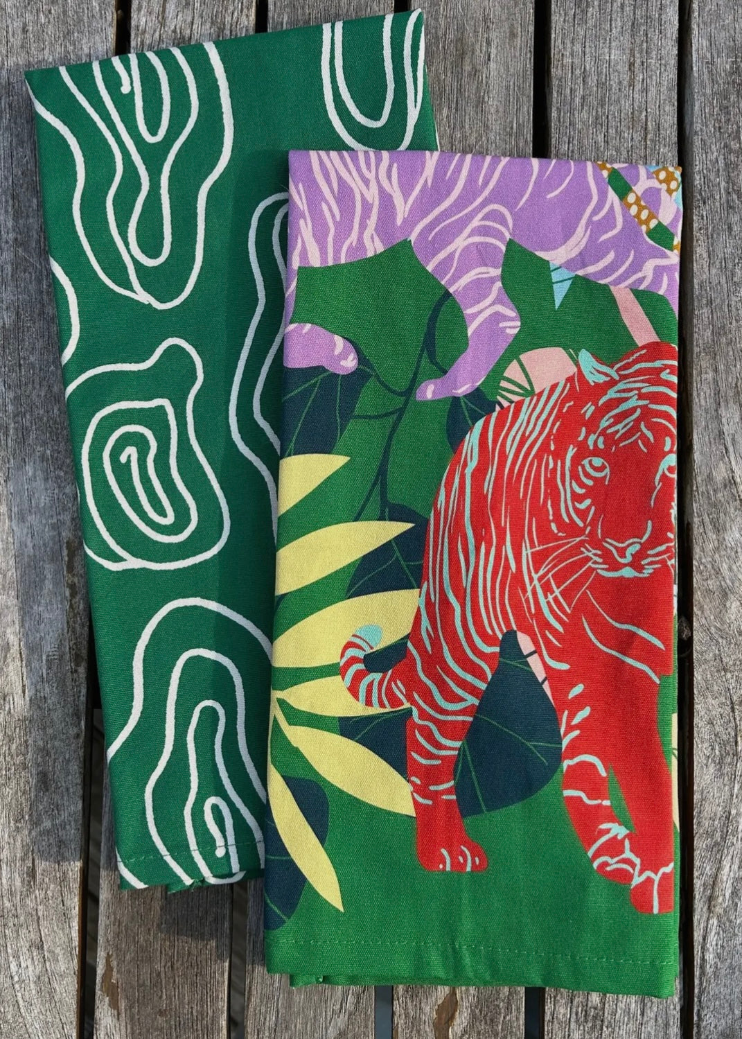 Wave Tea Towel