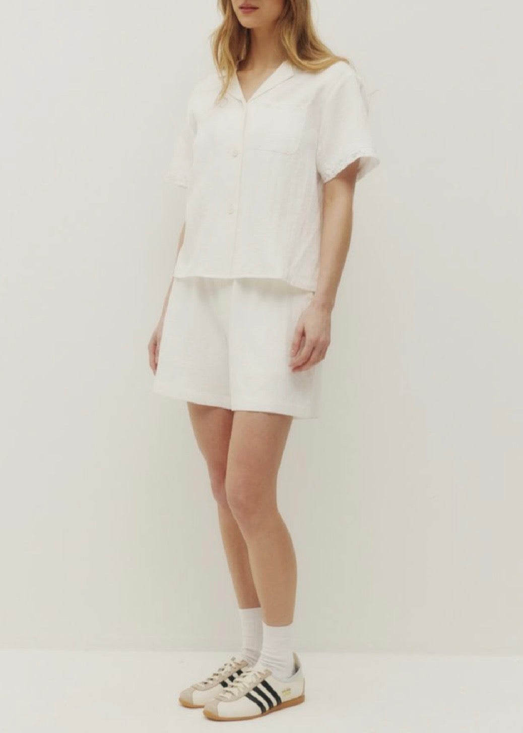 Lace Linen Shirt