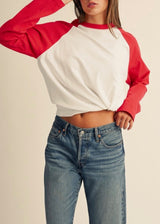 Cherry Baseball Tee