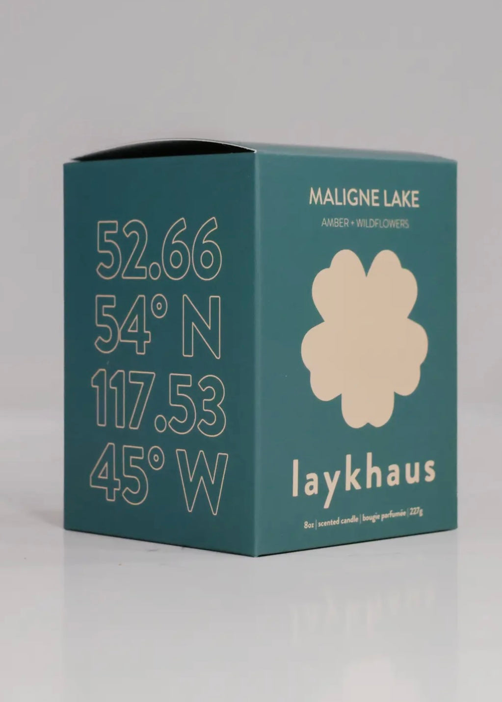 Amber + Wildflowers - Maligne Lake Candle