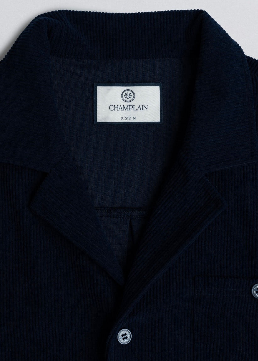 Cord Camp Collar Shirt