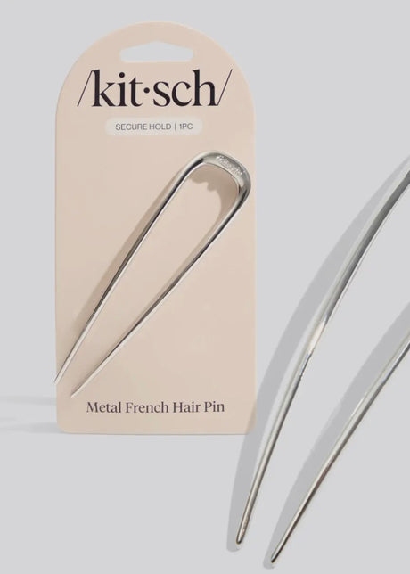 Metal French Hair Pin 1pc