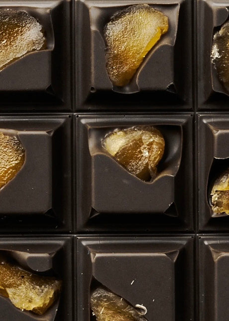 Dark Chocolate with Ginger Peekaboo Bar