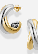Sullivan Two-Toned Hoops