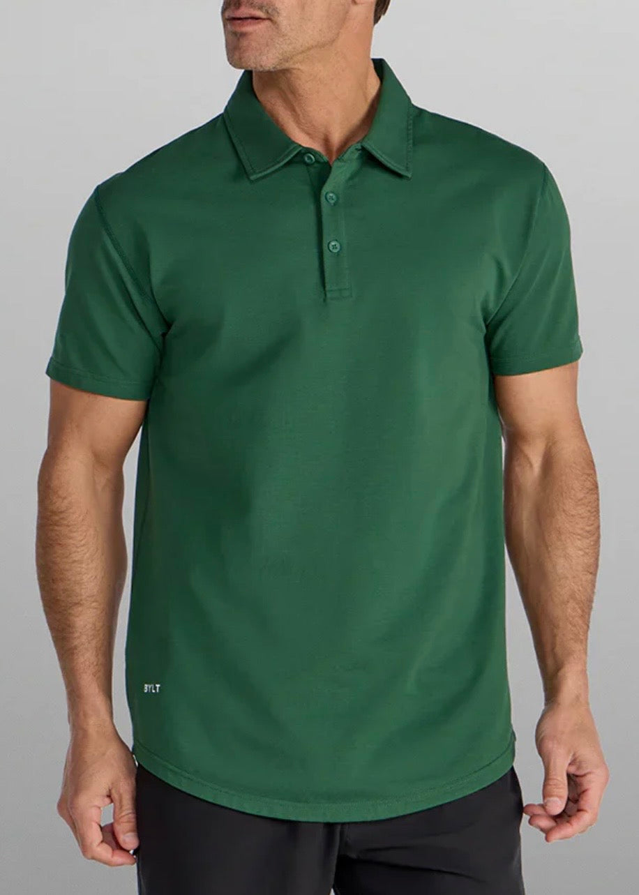 Drop-Cut Short Sleeve Lux Polo