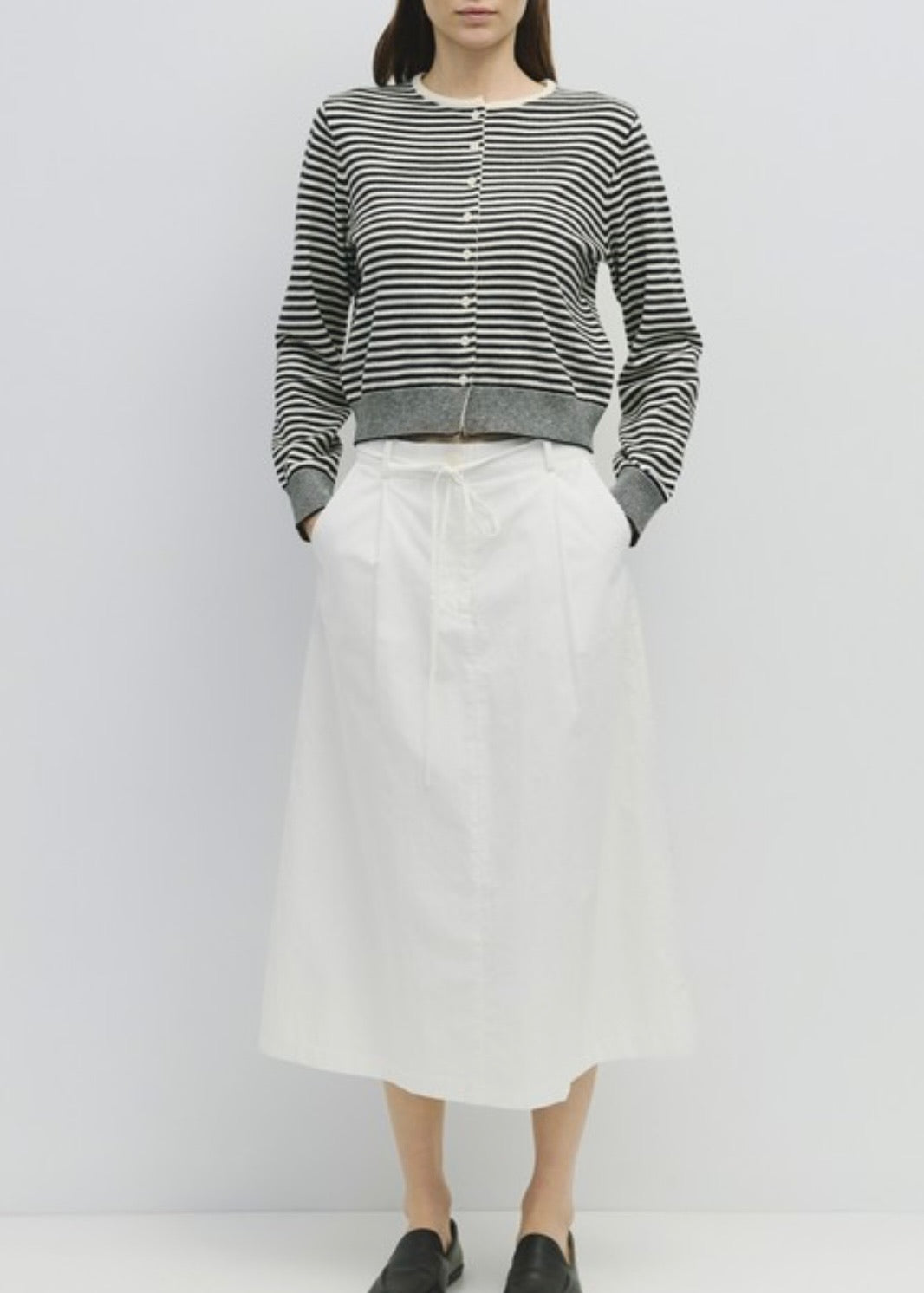 The Mona Stripe Cardigan