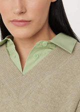 The Yak Wool V Neck Sweater