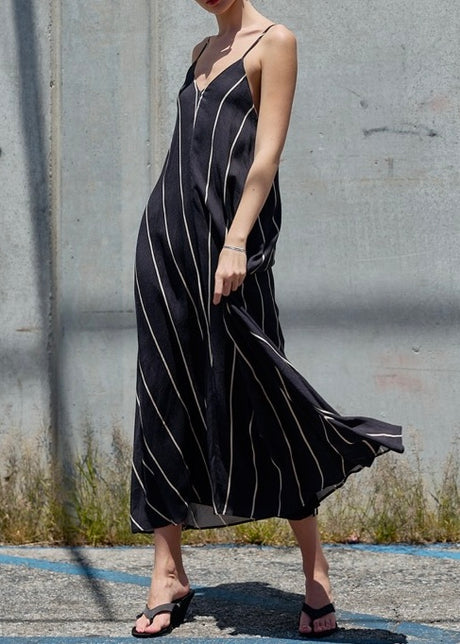 Simone Striped Midi Dress