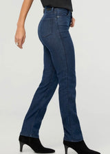 Performance Denim Lux High Rise Slim Straight