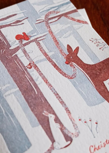 Woodland Christmas Card