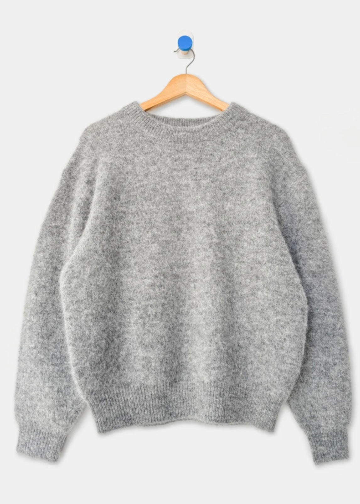 Elio Crew Neck Alpaca Sweater