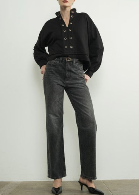 Eyelet Sweater