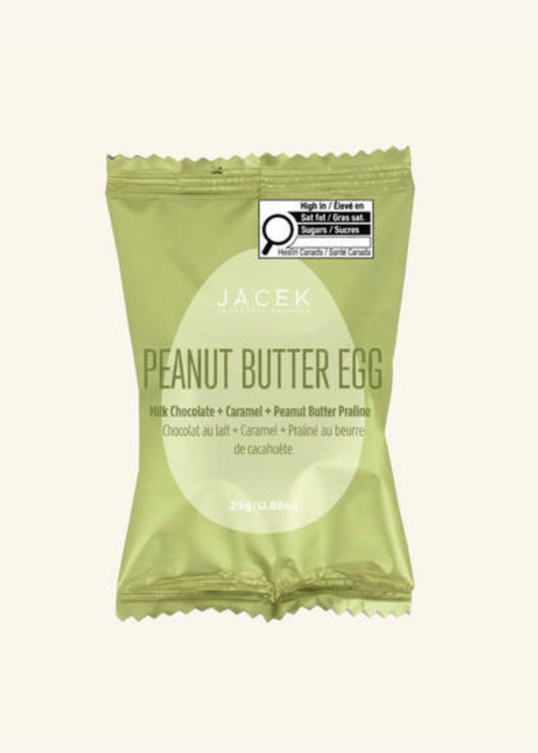 Single Peanut Butter Egg