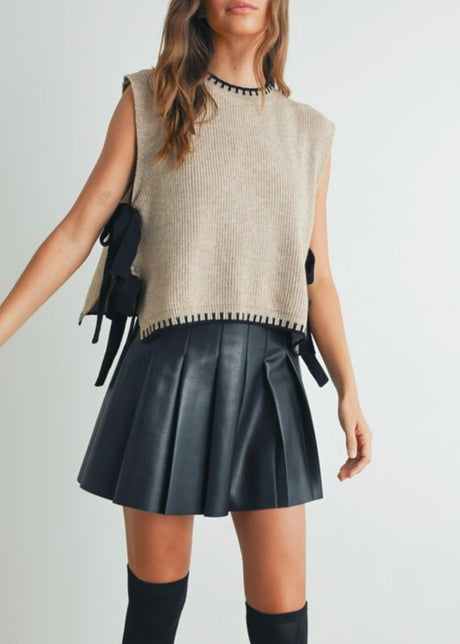 *pre-order August 10 Moana Sleeveless Sweater