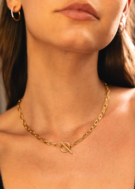 Paperclip Toggle Choker